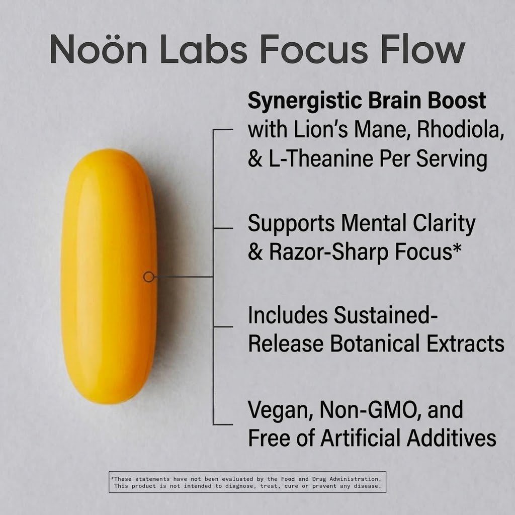Noön Labs Focus Flow for a focused workday